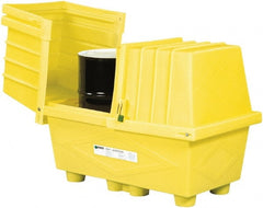 Enpac - Drum Storage Units & Lockers Type: Drum Storage Locker w/Drain Number of Drums: 2 - Industrial Tool & Supply