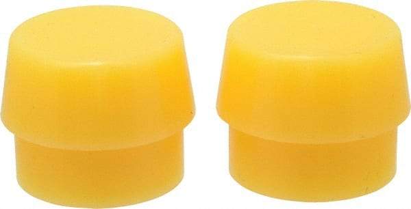 Garland - 1-1/2" Face Diam, Orange Hammer Tip/Face - Plastic - Industrial Tool & Supply