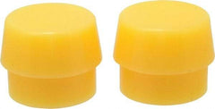 Garland - 1-1/2" Face Diam, Orange Hammer Tip/Face - Plastic - Industrial Tool & Supply