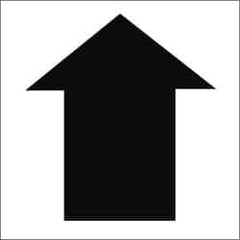 NMC - Arrow Stencil - 0.06 Inch Thick, Polyethylene - Industrial Tool & Supply