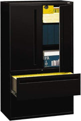 Hon - File & Cabinet Combinations Type: File/Cabinet Combo Color: Black - Industrial Tool & Supply