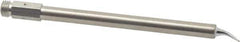 Weller - 0.016 Inch Point Soldering Iron Bent Conical Tip - Series NT, For Use with Soldering Station - Exact Industrial Supply