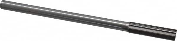 Interstate - 0.526" High Speed Steel 6 Flute Chucking Reamer - Industrial Tool & Supply