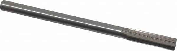 Interstate - 0.638" High Speed Steel 6 Flute Chucking Reamer - Industrial Tool & Supply