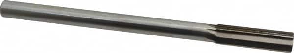 Interstate - 0.669" High Speed Steel 6 Flute Chucking Reamer - Industrial Tool & Supply