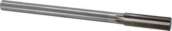 Interstate - 0.678" High Speed Steel 6 Flute Chucking Reamer - Industrial Tool & Supply