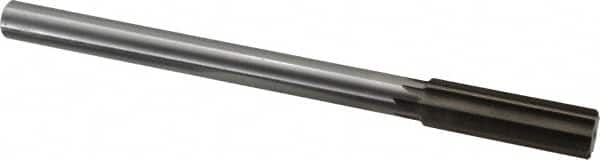 Interstate - 0.761" High Speed Steel 6 Flute Chucking Reamer - Industrial Tool & Supply