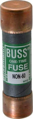 Cooper Bussmann - 125 VDC, 250 VAC, 60 Amp, Fast-Acting General Purpose Fuse - Fuse Holder Mount, 76.2mm OAL, 50 at AC/DC kA Rating, 13/16" Diam - Industrial Tool & Supply