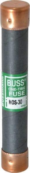 Cooper Bussmann - 600 VAC, 30 Amp, Fast-Acting General Purpose Fuse - Fuse Holder Mount, 127mm OAL, 50 at AC/DC kA Rating, 13/16" Diam - Industrial Tool & Supply