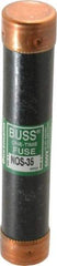 Cooper Bussmann - 600 VAC, 35 Amp, Fast-Acting General Purpose Fuse - Fuse Holder Mount, 5-1/2" OAL, 50 at AC/DC kA Rating, 1-1/16" Diam - Industrial Tool & Supply