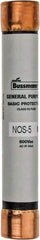 Cooper Bussmann - 600 VAC, 5 Amp, Fast-Acting General Purpose Fuse - Fuse Holder Mount, 127mm OAL, 50 at AC/DC kA Rating, 13/16" Diam - Industrial Tool & Supply