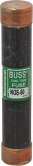Cooper Bussmann - 600 VAC, 50 Amp, Fast-Acting General Purpose Fuse - Fuse Holder Mount, 5-1/2" OAL, 50 at AC/DC kA Rating, 1-1/16" Diam - Industrial Tool & Supply