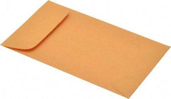 Quality Park - 4-1/4" Long x 2-1/2" Wide Gummed Flap Kraft Coin Envelope - 28 Lb Paper Weight - Industrial Tool & Supply