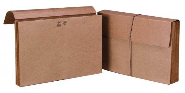 SMEAD - 10 x 15", Legal, Brown, 3-1/2" Expanding Wallet - 1 per Box - Industrial Tool & Supply