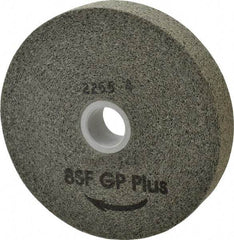 Standard Abrasives - 6" Diam, 1" Face Width, 1" Center Hole, Fine Grade, Silicon Carbide Deburring Wheel - Convolute, Hard Density 8 Grade, 6,000 RPM - Industrial Tool & Supply