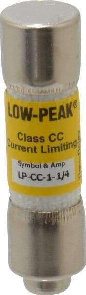 Cooper Bussmann - 300 VDC, 600 VAC, 1.25 Amp, Time Delay General Purpose Fuse - Fuse Holder Mount, 1-1/2" OAL, 20 at DC, 200 at AC (RMS) kA Rating, 13/32" Diam - Industrial Tool & Supply