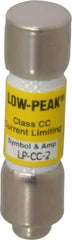 Cooper Bussmann - 300 VDC, 600 VAC, 2 Amp, Time Delay General Purpose Fuse - Fuse Holder Mount, 1-1/2" OAL, 20 at DC, 200 at AC (RMS) kA Rating, 13/32" Diam - Industrial Tool & Supply