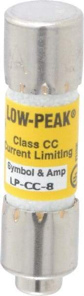 Cooper Bussmann - 150 VDC, 600 VAC, 8 Amp, Time Delay General Purpose Fuse - Fuse Holder Mount, 1-1/2" OAL, 20 at DC, 200 at AC (RMS) kA Rating, 13/32" Diam - Industrial Tool & Supply
