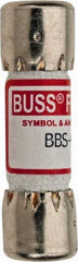 Cooper Bussmann - 600 VAC, 0.4 Amp, Fast-Acting General Purpose Fuse - Fuse Holder Mount, 1-3/8" OAL, 10 at AC kA Rating, 13/32" Diam - Industrial Tool & Supply