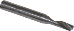 Onsrud - 3/16" Cutting Diam x 5/8" Length of Cut, 1 Flute, Upcut Spiral Router Bit - Uncoated, Right Hand Cut, Solid Carbide, 2" OAL x 1/4" Shank Diam, Single Edge, 22° Helix Angle - Industrial Tool & Supply