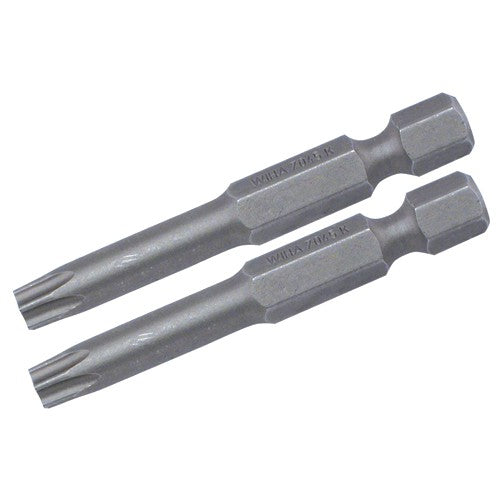 Torx Align Power Bit T7 × 50mm (2 Bit Pack) - Industrial Tool & Supply