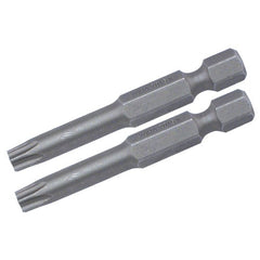 Torx Align Power Bit T6 × 50mm (2 Bit Pack) - Industrial Tool & Supply