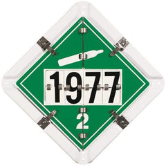 NMC - DOT Flip Placards Type: Combination Number of Legends: 5 - Industrial Tool & Supply