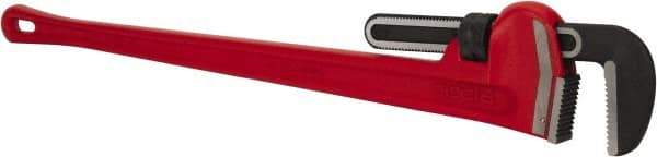Ridgid - 48" Cast Iron & Steel Straight Pipe Wrench - 6" Pipe Capacity - Industrial Tool & Supply