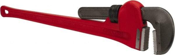 Ridgid - 60" Cast Iron Straight Pipe Wrench - 8" Pipe Capacity - Industrial Tool & Supply