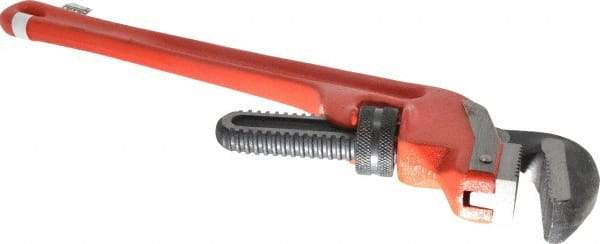 Ridgid - 18" Steel End Pipe Wrench - 2-1/2" Pipe Capacity - Industrial Tool & Supply