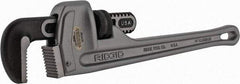 Ridgid - 14" Aluminum Straight Pipe Wrench - 2" Pipe Capacity - Industrial Tool & Supply