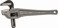 Ridgid - 18" Aluminum Offset Pipe Wrench - 2-1/2" Pipe Capacity - Industrial Tool & Supply