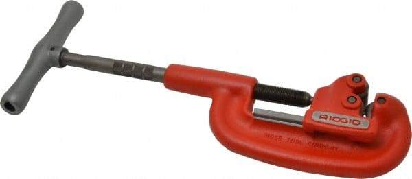 Ridgid - 1/8" to 2" Pipe Capacity, Wide Roll Pipe Cutter - Cuts Steel - Industrial Tool & Supply