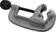 Ridgid - 1" to 3-1/8" Pipe Capacity, Screw Feed Tubing Cutter - Cuts Copper, Aluminum, Brass - Industrial Tool & Supply