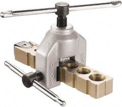 Ridgid - 3/16 to 5/8" Pipe Capacity, Flaring Tool Kit - Cuts Soft Copper, Aluminum, Brass & Mild Steel - Industrial Tool & Supply