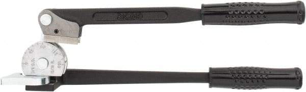 Ridgid - 3/8" Capacity, Tubing Bender - Works on Copper, Steel & Stainless Steel Tubing - Industrial Tool & Supply
