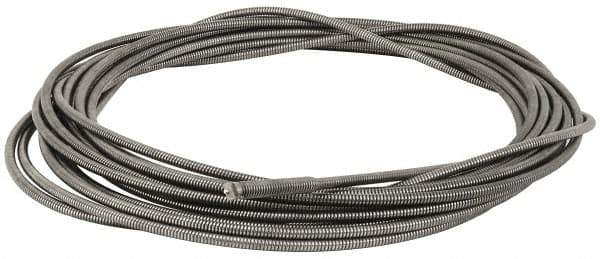 Ridgid - 3/8" x 75' Drain Cleaning Machine Cable - Inner Core, 3/4" to 4" Pipe, Use with Models K375 & K3800 - Industrial Tool & Supply
