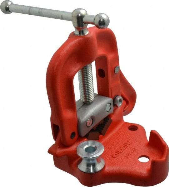 Ridgid - 1/8" to 2" Pipe Capacity, Bench Yoke Vise - Industrial Tool & Supply