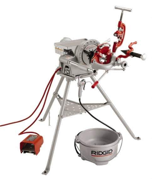 Ridgid - Metal Metal Cutting and Forming Machine Stand - For Use with Model 122XL Copper and Stainless Steel Cutting Machines, Model 300 Power Drive - Industrial Tool & Supply