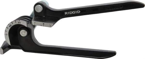 Ridgid - 1/4 to 3/8" Capacity, Tubing Bender - Works on Soft Copper & Thin-Walled Tubing - Industrial Tool & Supply