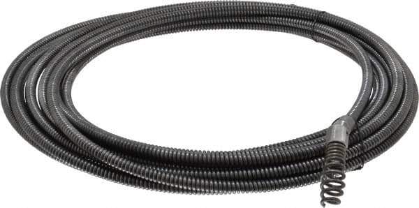 Ridgid - 5/16" x 25' Drain Cleaning Machine Cable - Inner Core Drophead, 3/4" to 1-1/2" Pipe, Use with Models K39, K40 & K50 - Industrial Tool & Supply