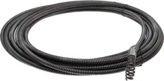 Ridgid - 5/16" x 25' Drain Cleaning Machine Cable - Inner Core Drophead, 3/4" to 1-1/2" Pipe, Use with Models K39, K40 & K50 - Industrial Tool & Supply
