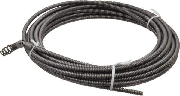 Ridgid - 5/16" x 35' Drain Cleaning Machine Cable - Inner Core Drophead, 3/4" to 1-1/2" Pipe, Use with Models K39, K40 & K50 - Industrial Tool & Supply
