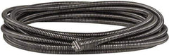 Ridgid - 3/8" x 25' Drain Cleaning Machine Cable - Inner Core Male Cping, 3/4" to 4" Pipe, Use with Models K50, K60SP & K75 A/B - Industrial Tool & Supply