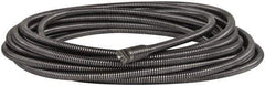 Ridgid - 3/8" x 35' Drain Cleaning Machine Cable - Male Coupling, 1-1/4" to 1-1/2" Pipe, Use with Models K39, K40 & K50 - Industrial Tool & Supply