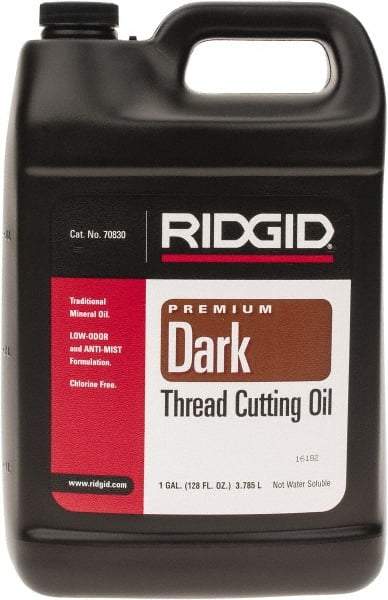 Ridgid - Dark Cutting Oil - 1 Gallon Jug - Industrial Tool & Supply
