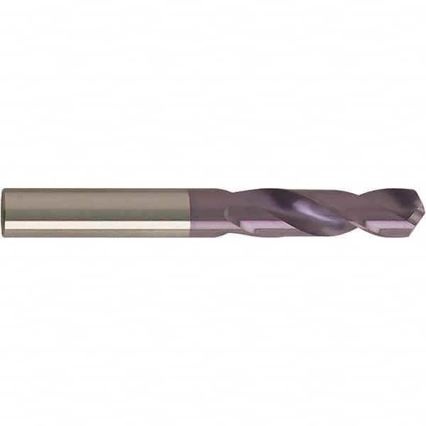 Guhring - 0.1142" 118° Spiral Flute Solid Carbide Screw Machine Drill Bit - Industrial Tool & Supply