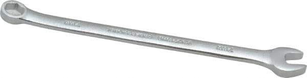 Proto - 7mm 6 Point Combination Wrench - 15° Head Angle, 5-5/32" OAL, Steel, Satin Finish - Industrial Tool & Supply