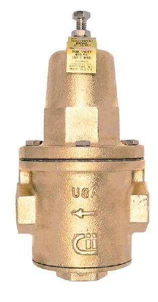Conbraco - 400 Max psi Pressure Reducing Valve - 1-1/2" Threaded Connection - Industrial Tool & Supply