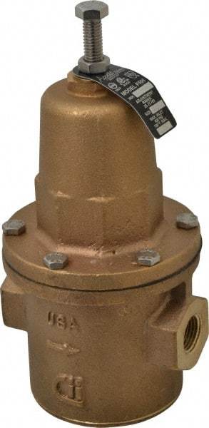 Conbraco - 400 Max psi Pressure Reducing Valve - 1/2" Threaded Connection - Industrial Tool & Supply